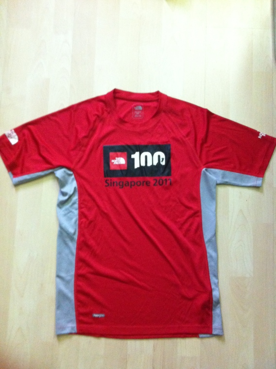 2011 TNF100 singapore tee shirt